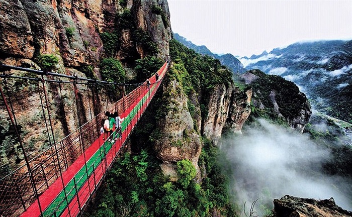 du lịch Chiết Giang Trung Quốc - Núi Yandang hùng vĩ
