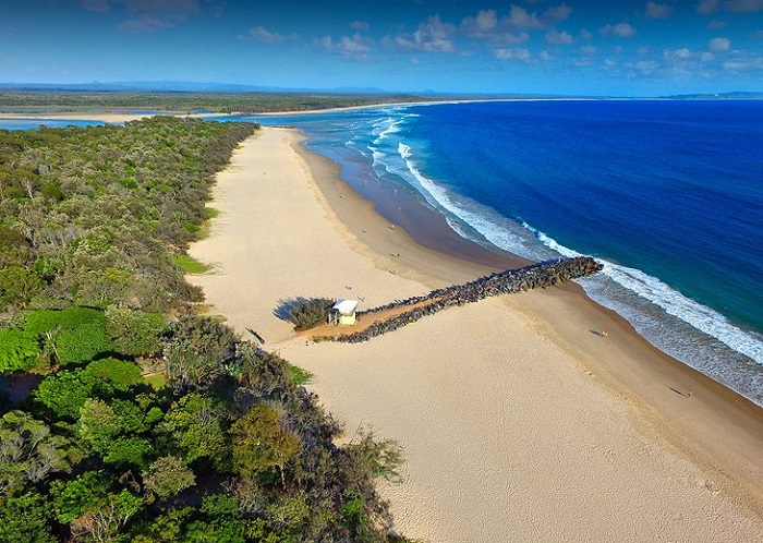 Bãi biển chính Noosa, Queensland - bãi biển Úc