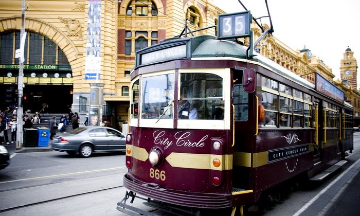 Chi phí du lịch Melbourne - Xe điện tại Melbourne