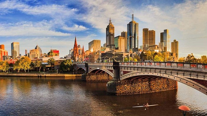 Chi phí du lịch Melbourne - Một góc của Melbourne