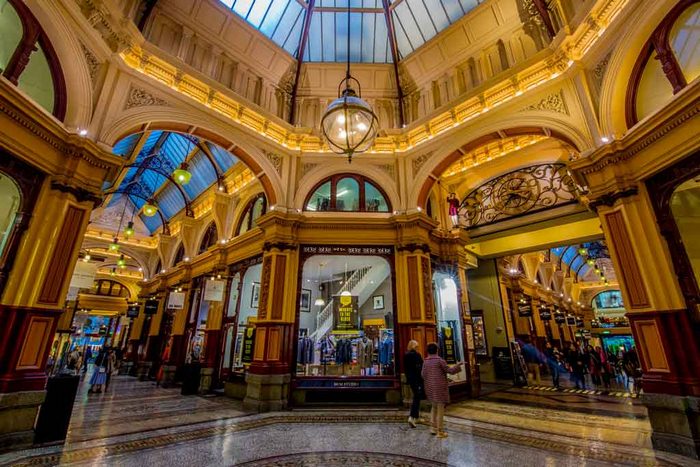 Địa điểm du lịch Melbourne - Arcades và Laneways