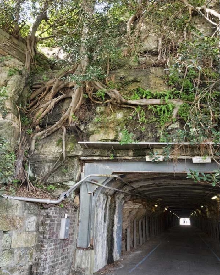 Đường hầm tại đảo Cockatoo