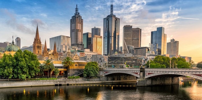 Sông Yarra - Sông Yarra chảy qua thành phố Melbourne xinh đẹp