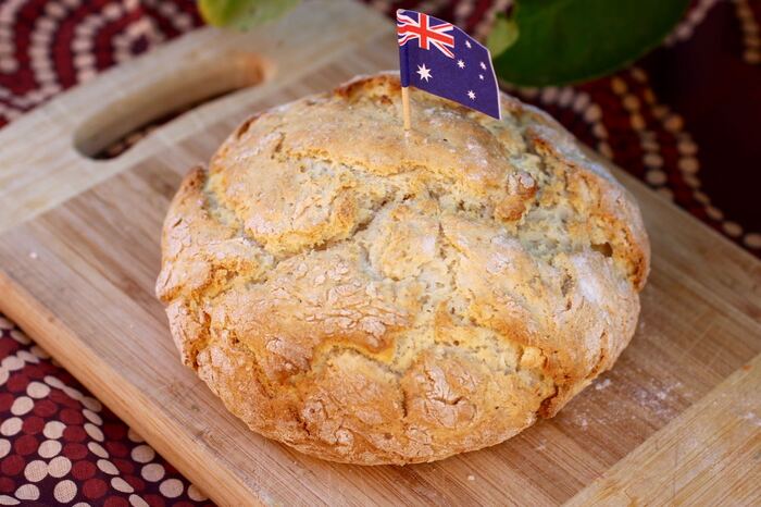 Văn hóa ẩm thực Úc - Bánh mì Damper truyền thống