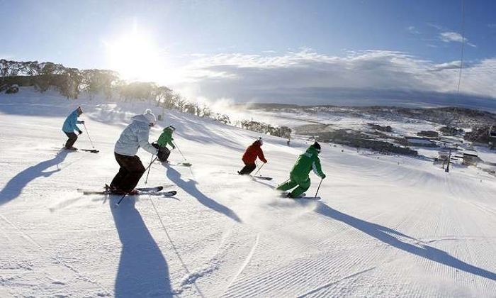 Trượt tuyết - một hoạt động không thiếu ở Úc