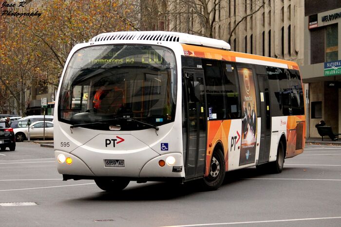 Đi lại ở Melbourne - Xe buýt ở trung tâm Melbourne