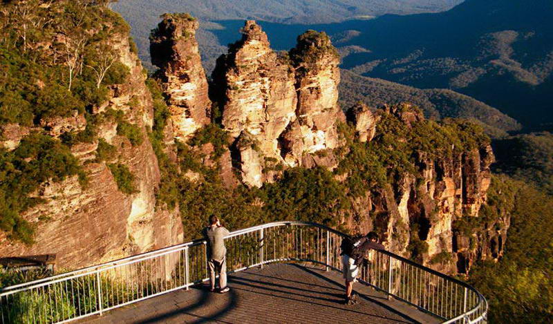 Nui ba chị em tại công viên Blue Mountains