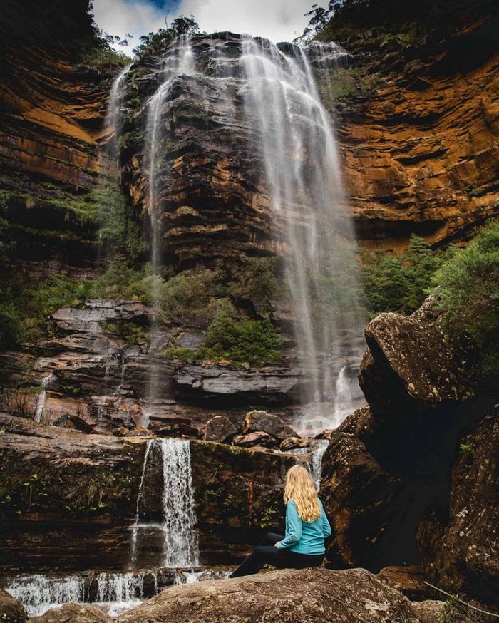 Thác Wentworth tại công viên Blue Mountains