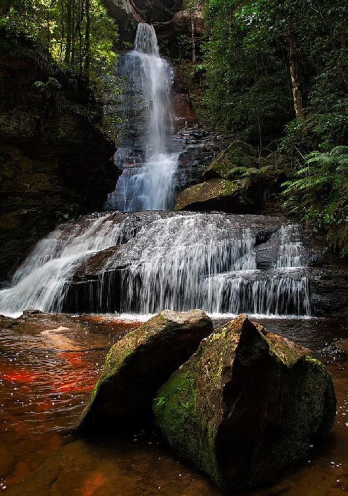 Thác Wentworth tại công viên Blue Mountains