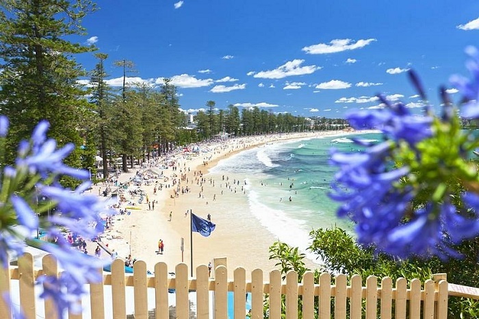 Bãi biển đẹp ở Sydney - Manly Beach- thiên đường thực tại Sydney