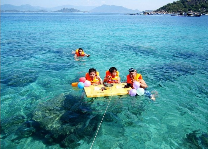 Lặn biển ở Bình Ba 