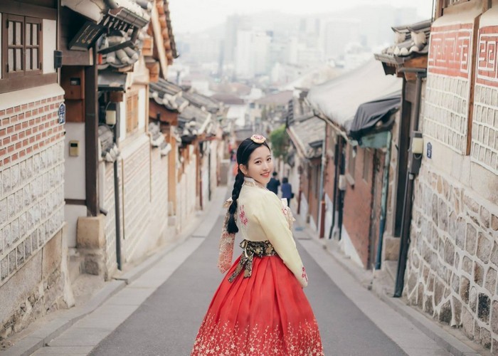 Trải nghiệm mặc Hanbok Hàn Quốc
