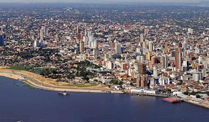 Thành phố Asución, thủ đô của Paraguay