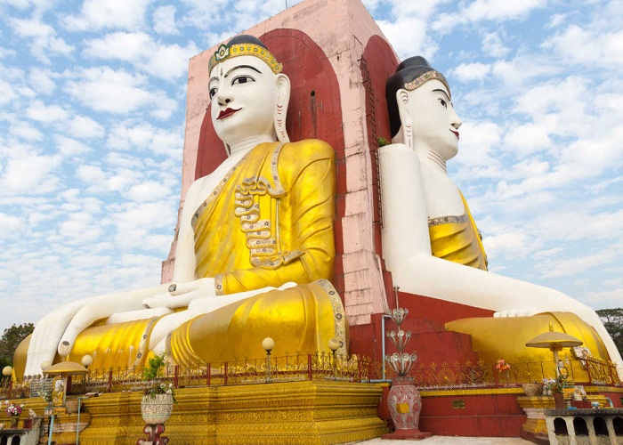 Chùa Tượng phật 4 mặt Kyaitpun, Myanmar
