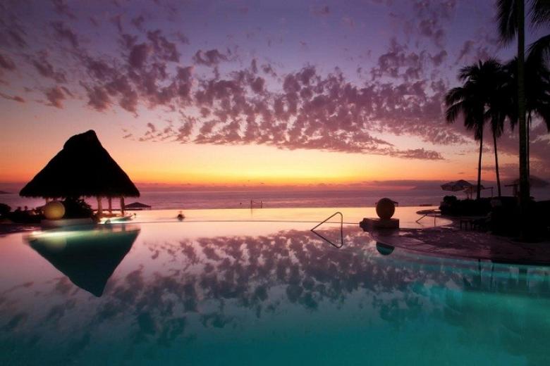 Hoàng hôn ở Maldives