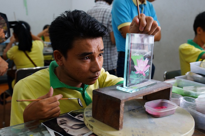 Tranh cát nghệ thuật Phi Long