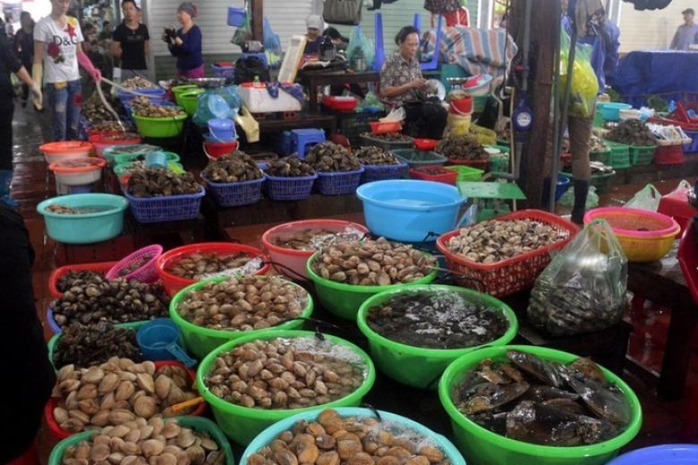 chợ hải sản