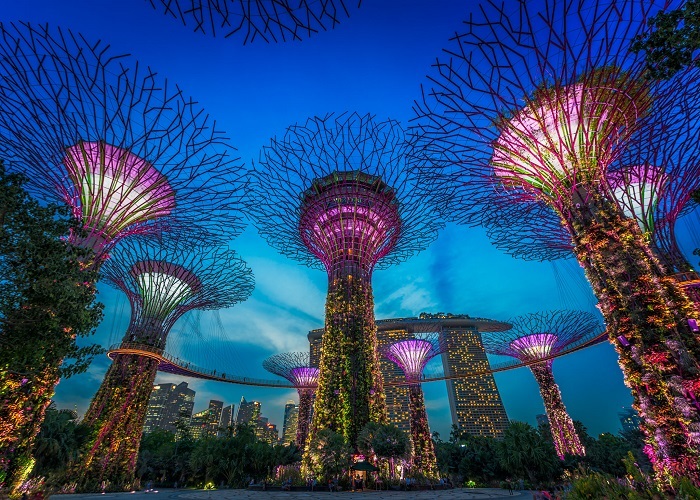 Tour du lịch Singapore Malaysia từ Quảng Ninh - Garden By The Bay