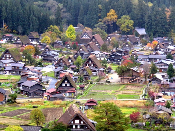 Làng cổ Shirakawago 