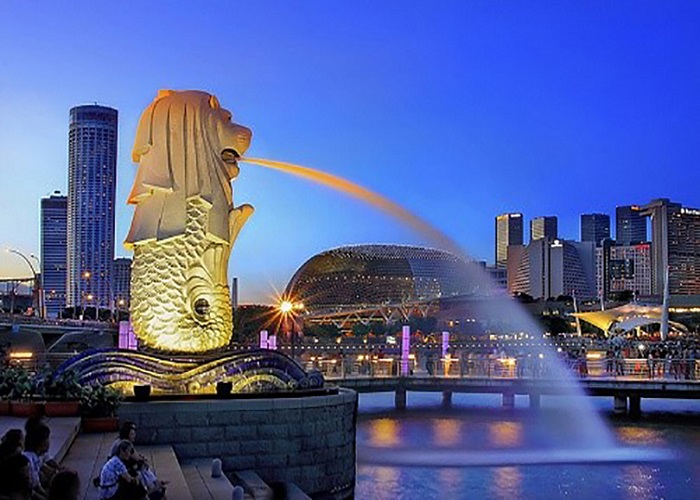 Công viên sư tử biển Merlion Park