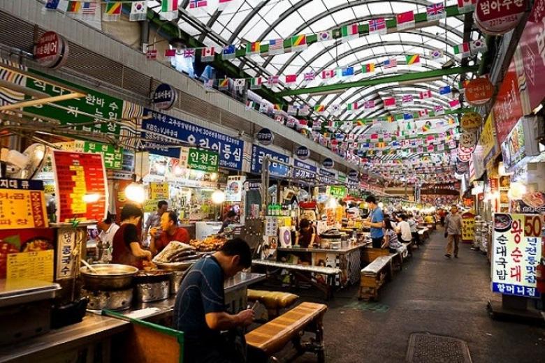 Chợ truyền thống Hàn Quốc