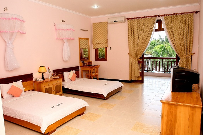Lưu trú resort 3 sao đạt chuẩn, đủ tiện nghi trong chuyến tour Ninh Thuận 3N2Đ