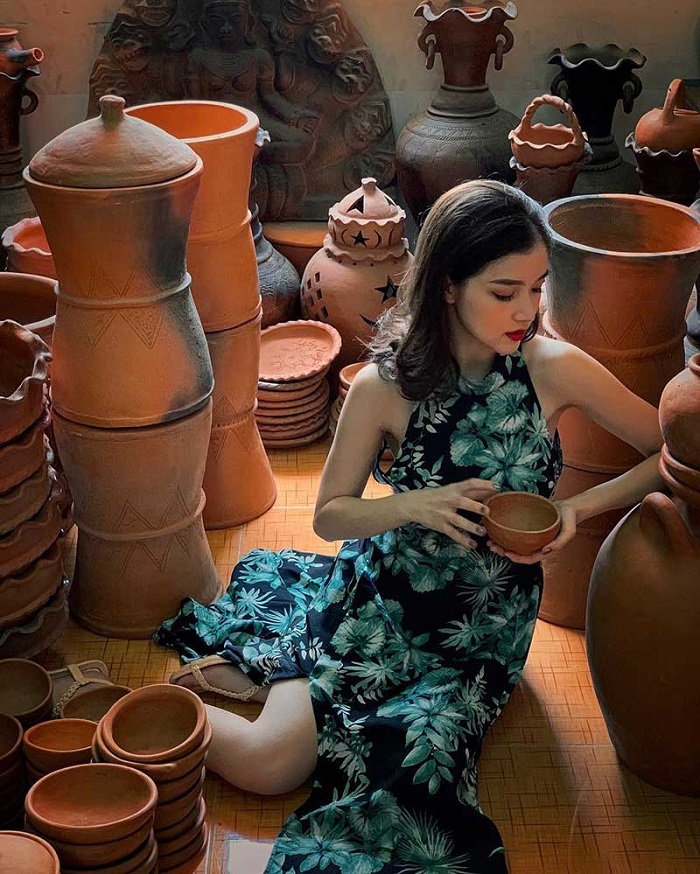 Sống ảo ở làng gốm Bàu Trúc