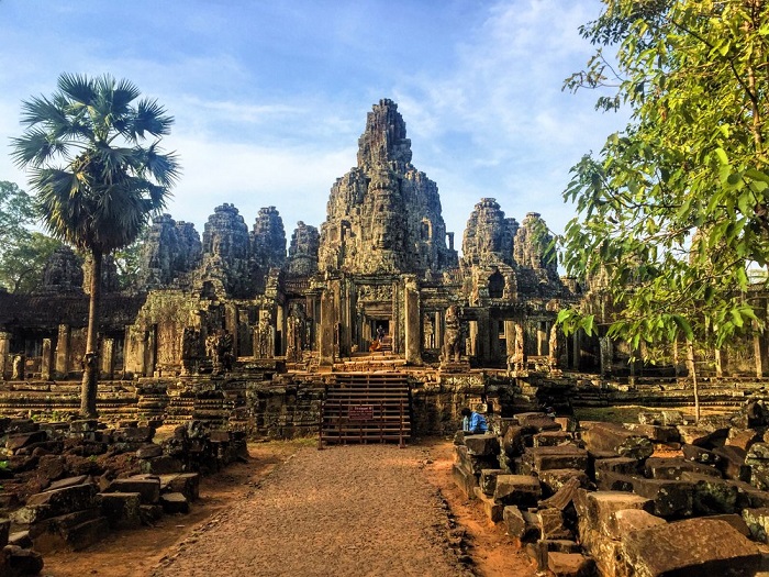 Khám phá kiến trúc Angkor Thom 