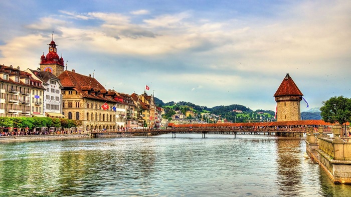 Vẻ đẹp hồ Lucerne