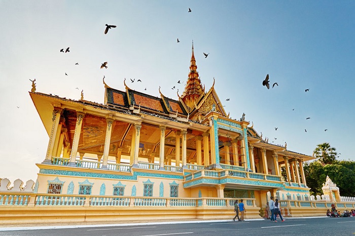 Du lịch Campuchia: Tham quan Cung điện Hoàng Gia