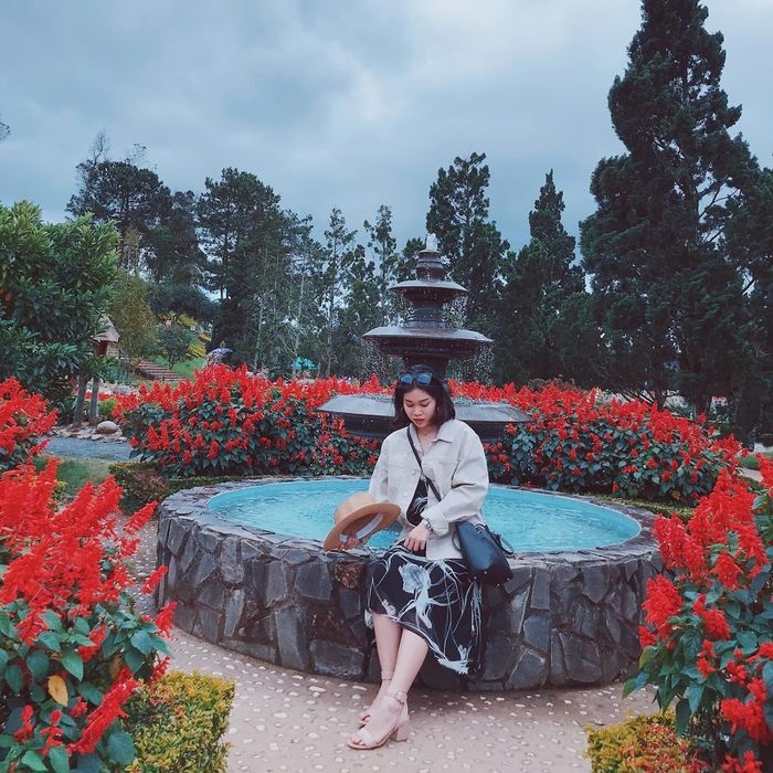 Tham quan vườn hoa thành phố Đà Lạt