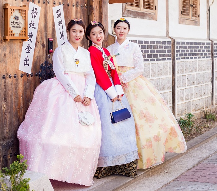 Trải nghiệm trang phục truyền thống Hàn Quốc Hanbok