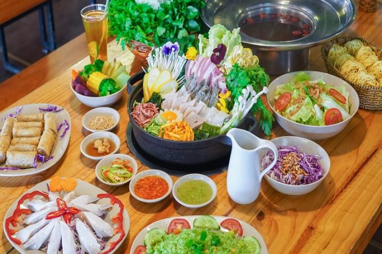 Nhà hàng buffet lẩu rau LEGUDA