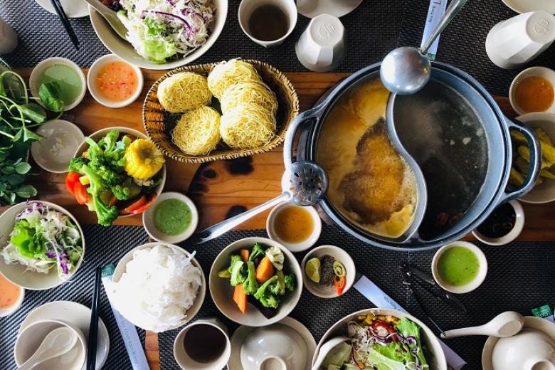 Nhà hàng buffet lẩu rau LEGUDA
