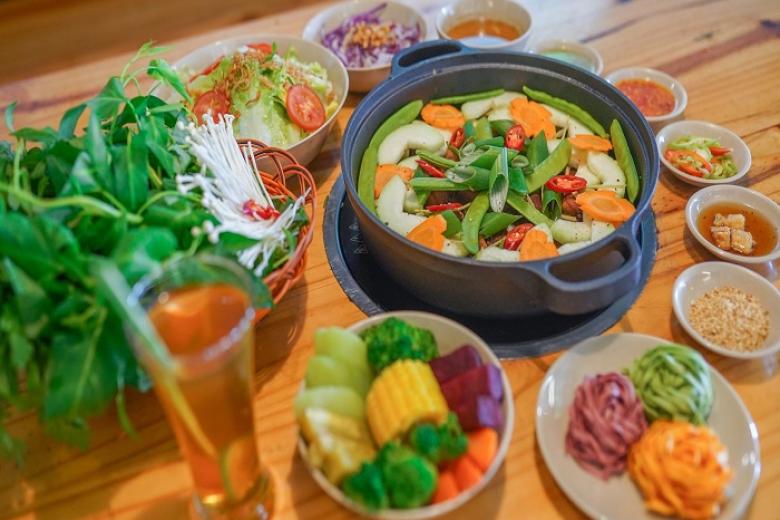 Nhà hàng buffet lẩu rau LEGUDA
