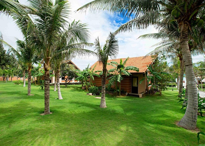 Không gian tươi mát ở Blue Bay