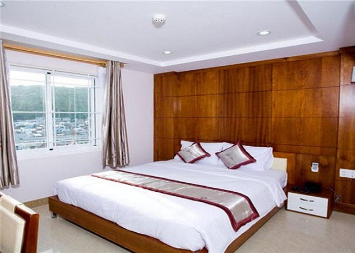 Căn phòng rộng rãi, sạch sẽ