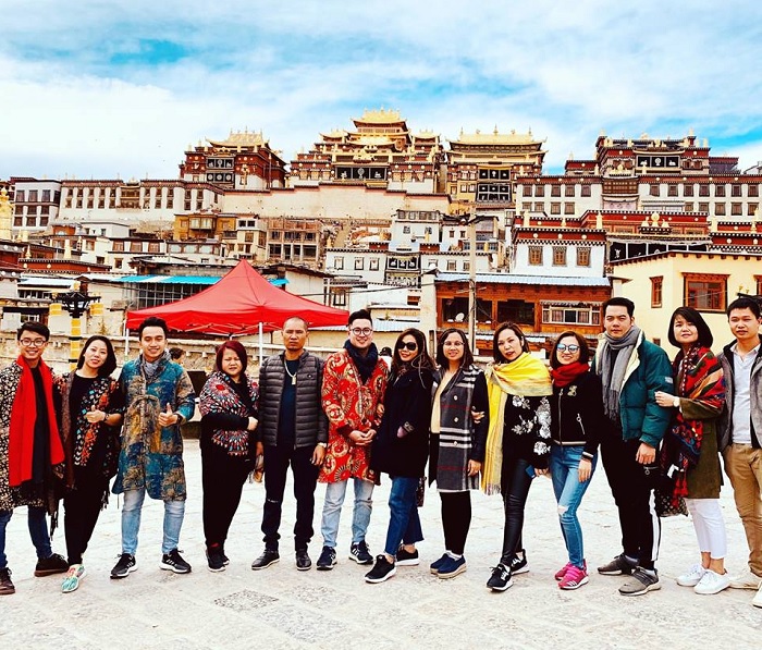 Du lịch Trung Quốc: Đền Songzanlin - Hình ảnh thu nhỏ của Cung điện Potala