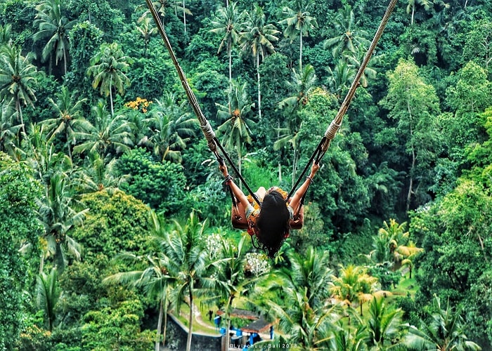 Trải nghiệm xích đu Bali