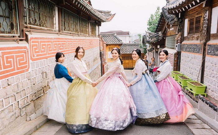 Trải nghiệm mặc Hanbok