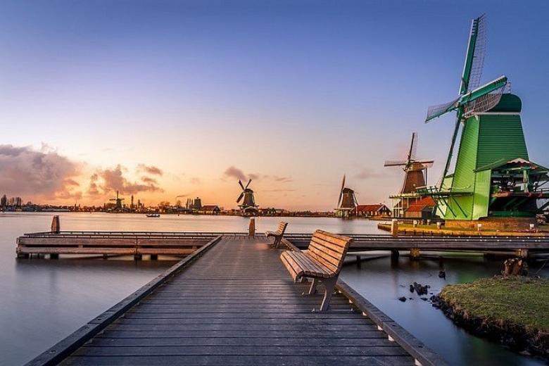 Ngôi làng cối xay gió Zaanse Schans