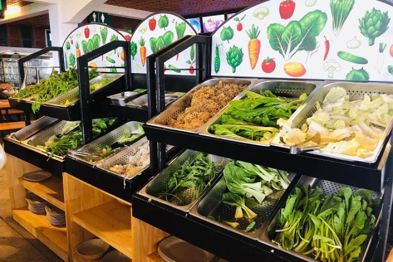 Buffet Rau không giới hạn