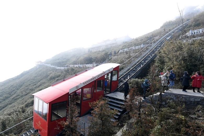Tàu hỏa leo núi Đỗ Quyên