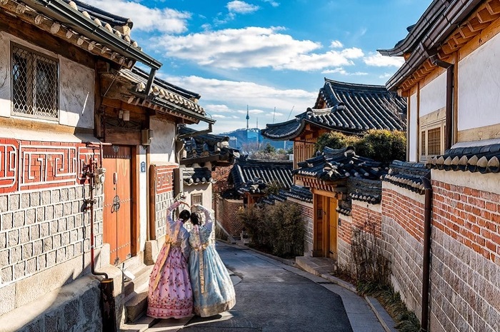 Làng dân tộc Bukchon Hanok