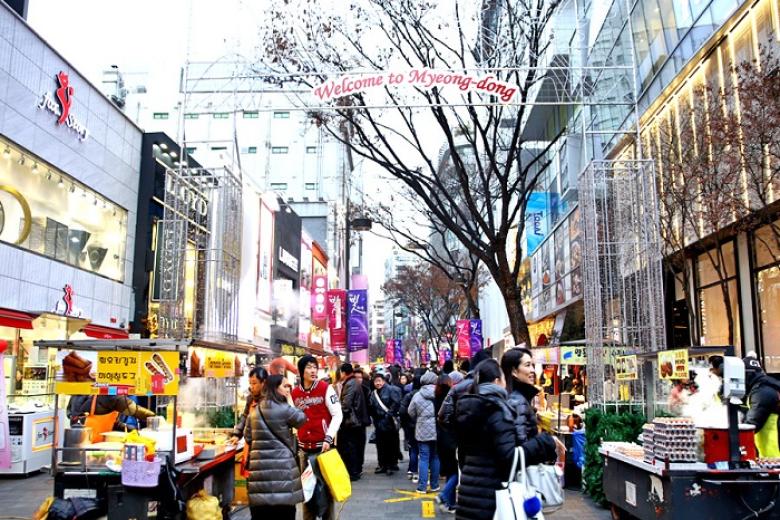 Khu phố đi bộ Myeongdong