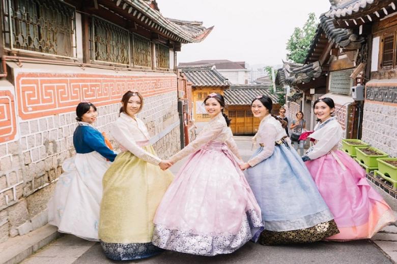 Trải nghiệm mặc đồ Hanbok