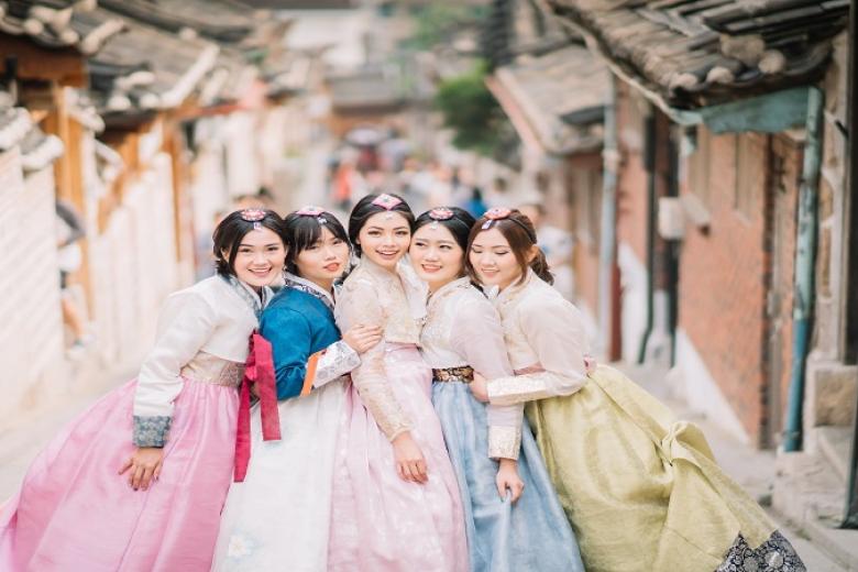 Trải nghiệm mặc đồ Hanbok