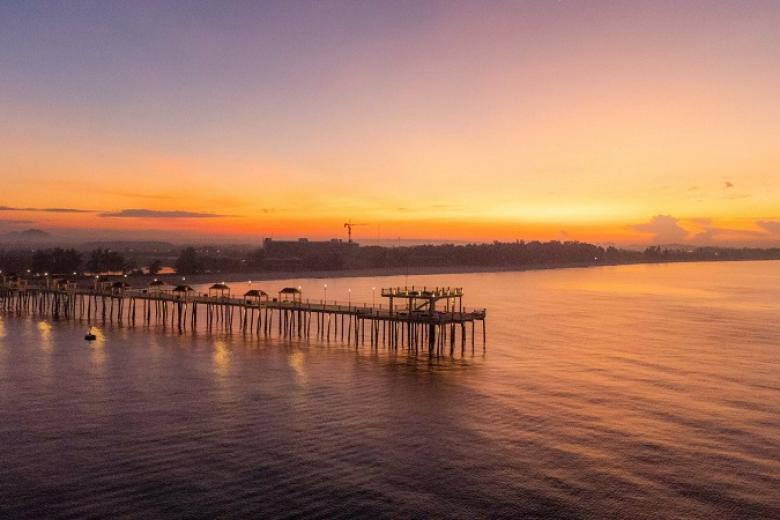 Cầu ngắm biển Hamptons Pier Hồ Tràm