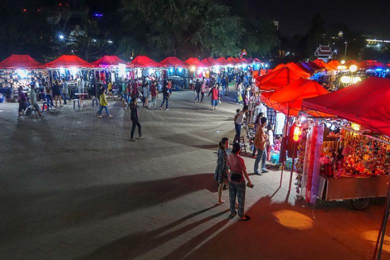 Chợ đêm Viêng Chăn