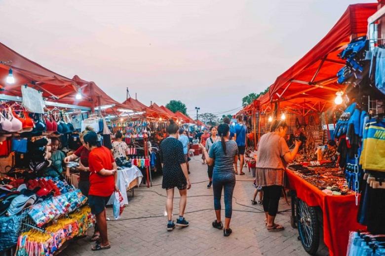 Chợ đêm Viêng Chăn